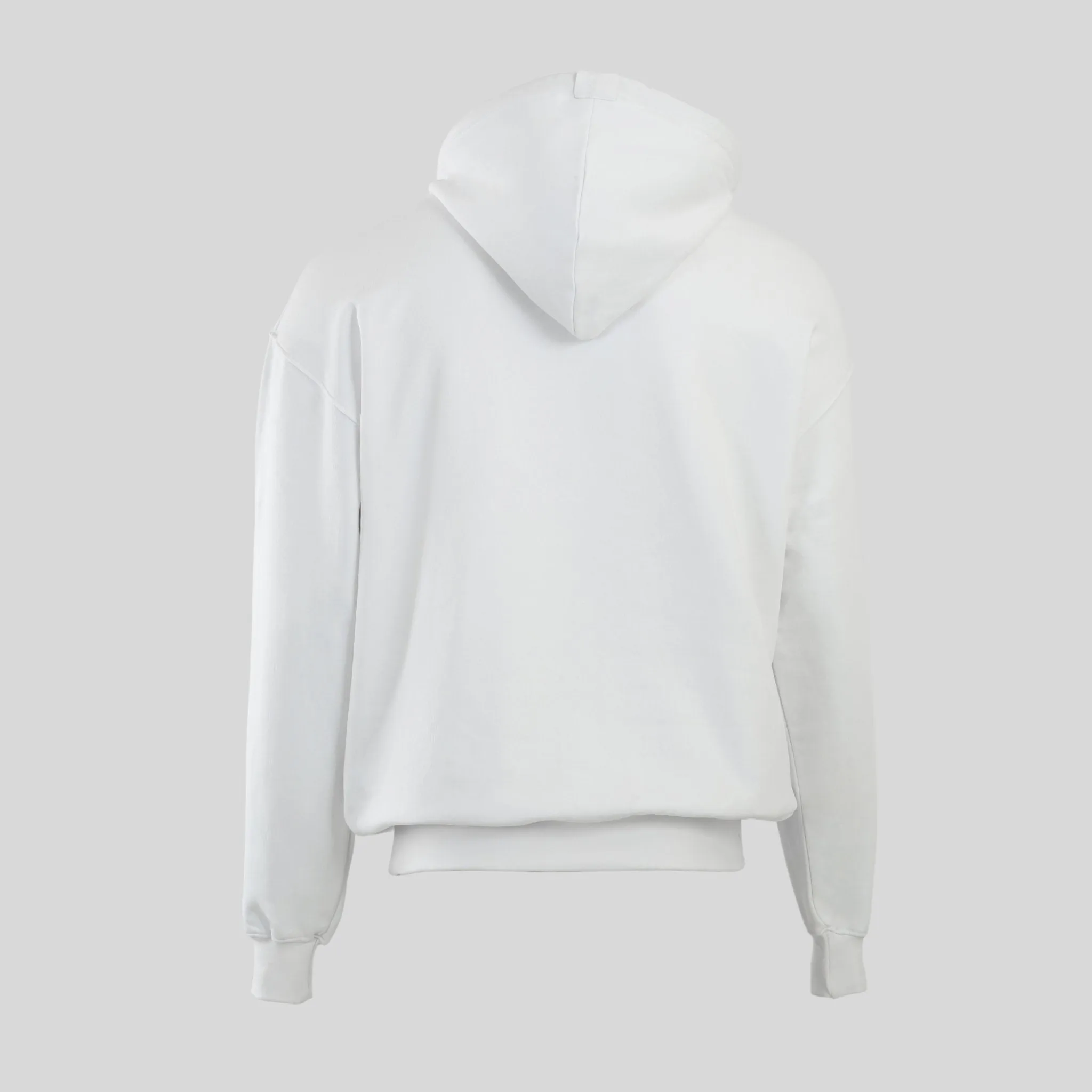Blank Hoodie with Interchangeable Drawstring Hood - Unisex