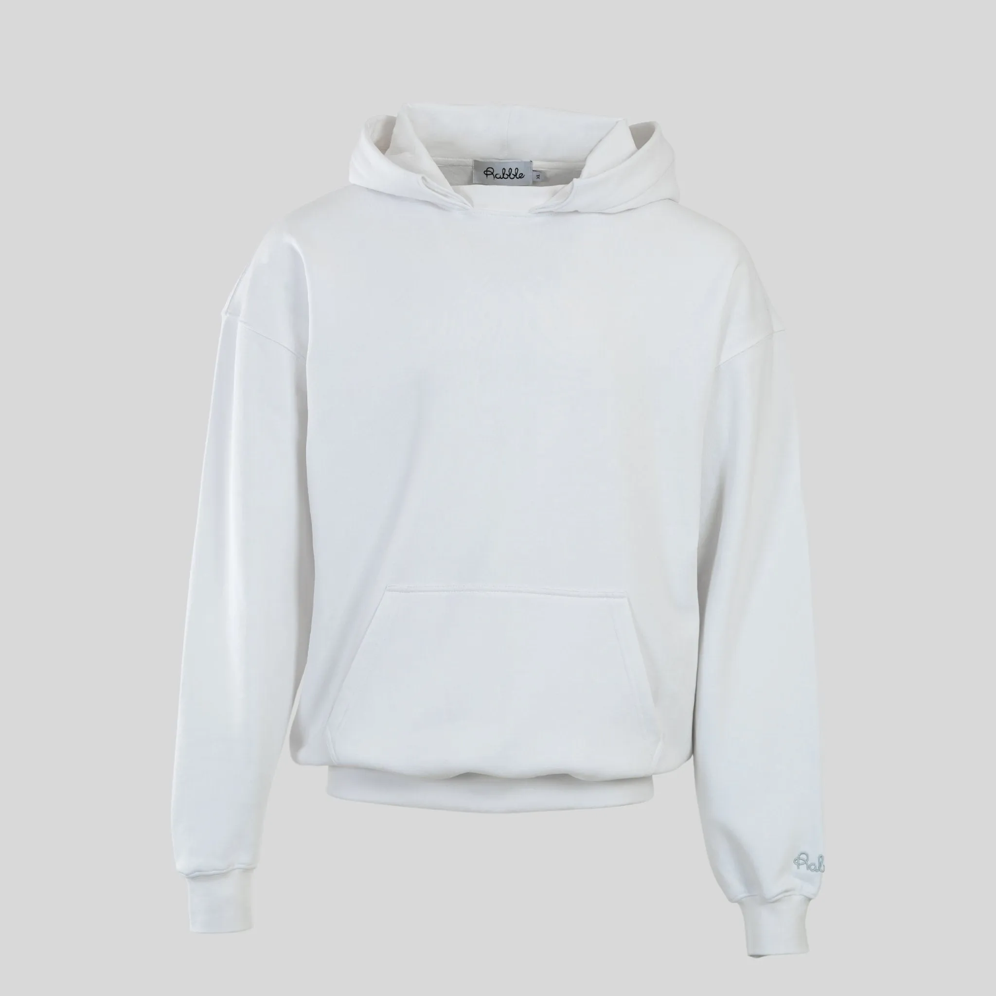 Blank Hoodie with Interchangeable Drawstring Hood - Unisex