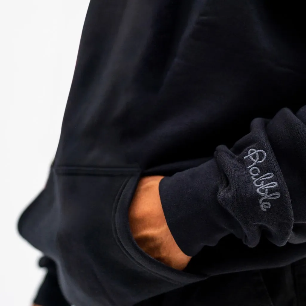 Blank Hoodie with Interchangeable Drawstring Hood - Unisex