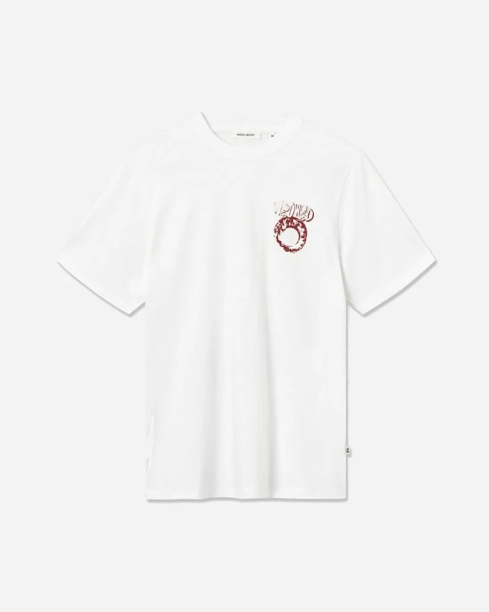 Bobby Eye Graphic T-shirt - White
