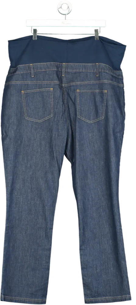 Boden Blue Maternity Straight Jeans UK 20