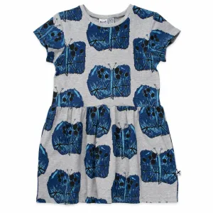 Brilliant Butterfly Dress - Grey Marle