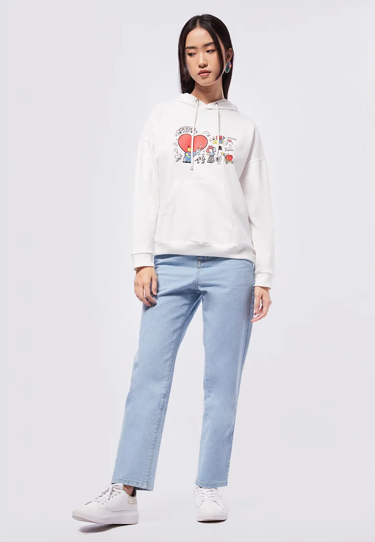 BT21 Oversized Graphic Hoodies