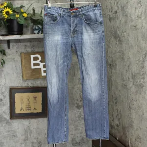 Celio Mens C*Five Straight Leg Button Fly Jeans 1678c2b2332d2f Blue 33x32