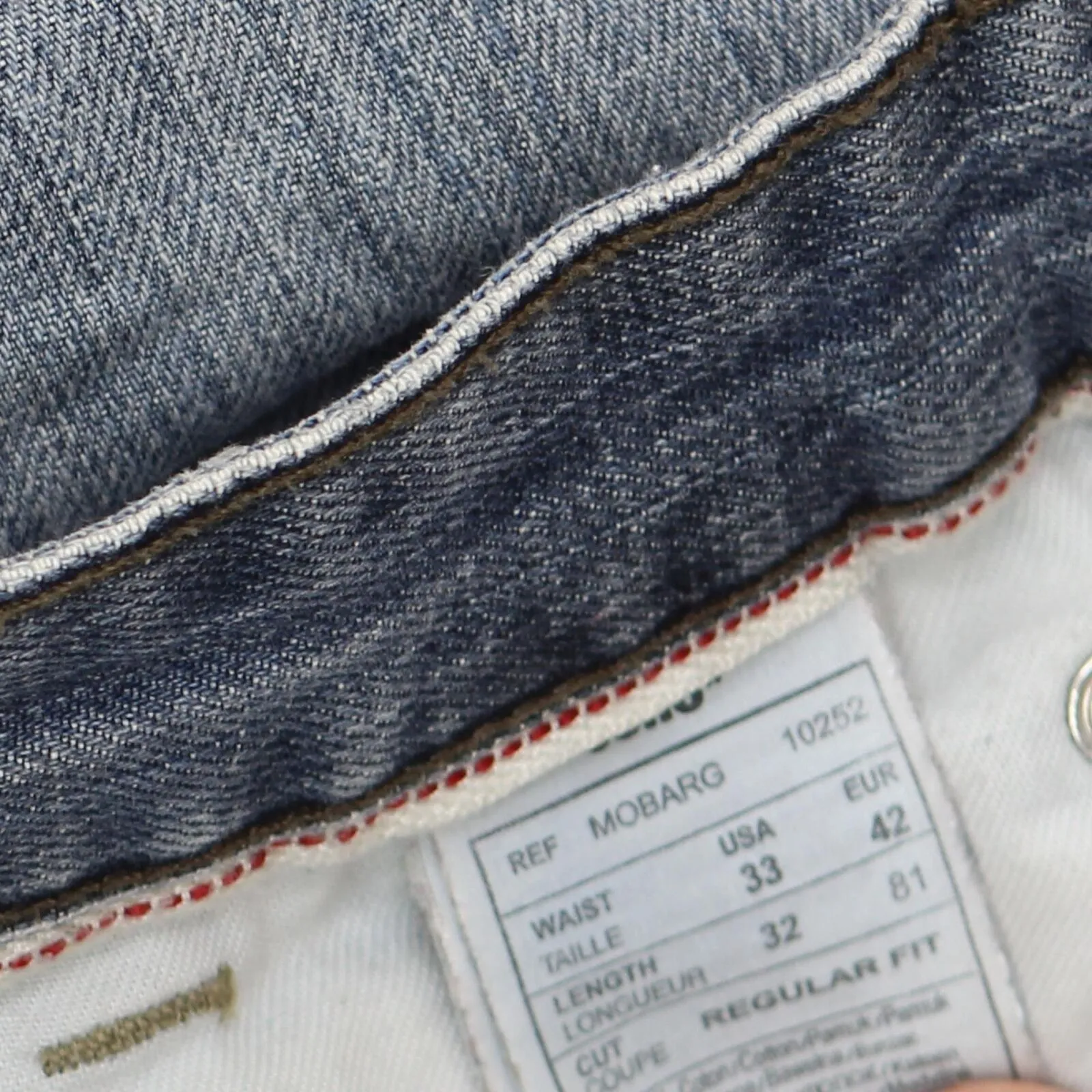 Celio Mens C*Five Straight Leg Button Fly Jeans 1678c2b2332d2f Blue 33x32
