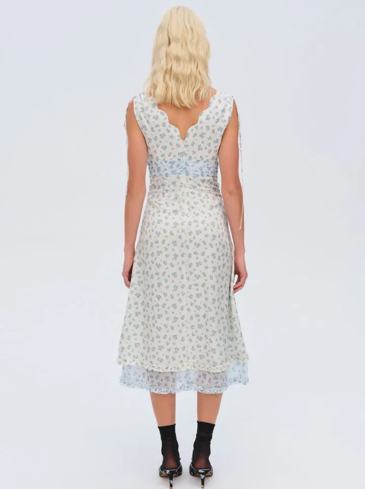 CHATEAU MIDI DRESS