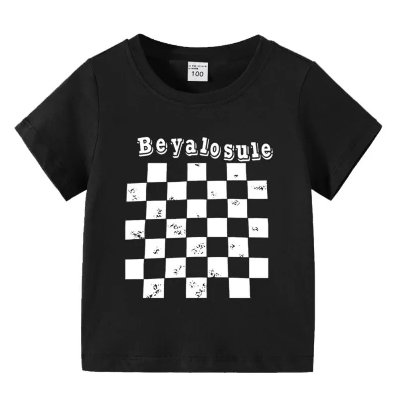 Chessboard Soft Cotton T-Shirts
