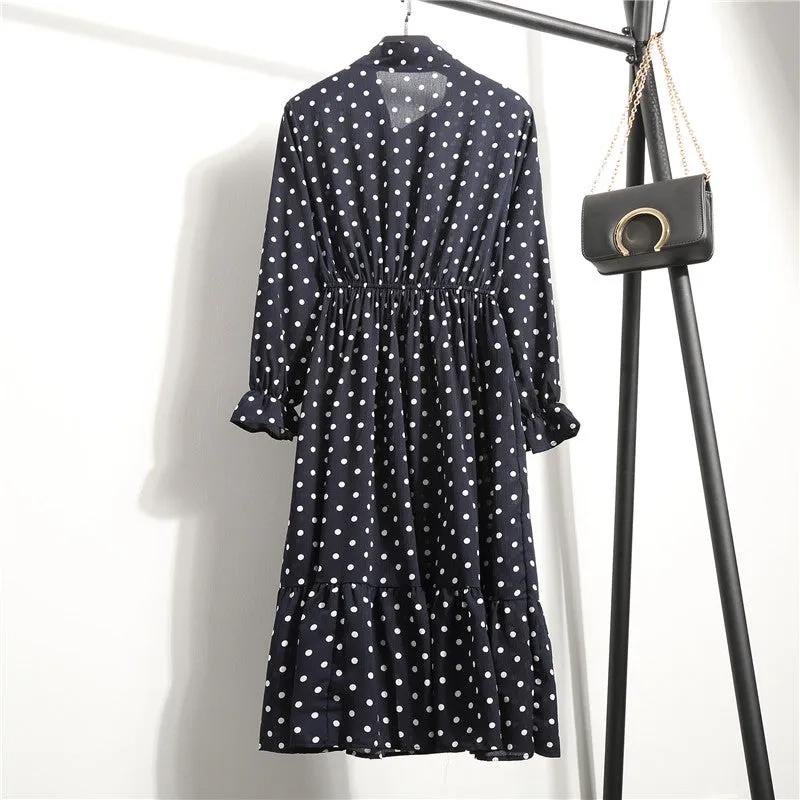 Chiffon Print Dress  Multiple Colors