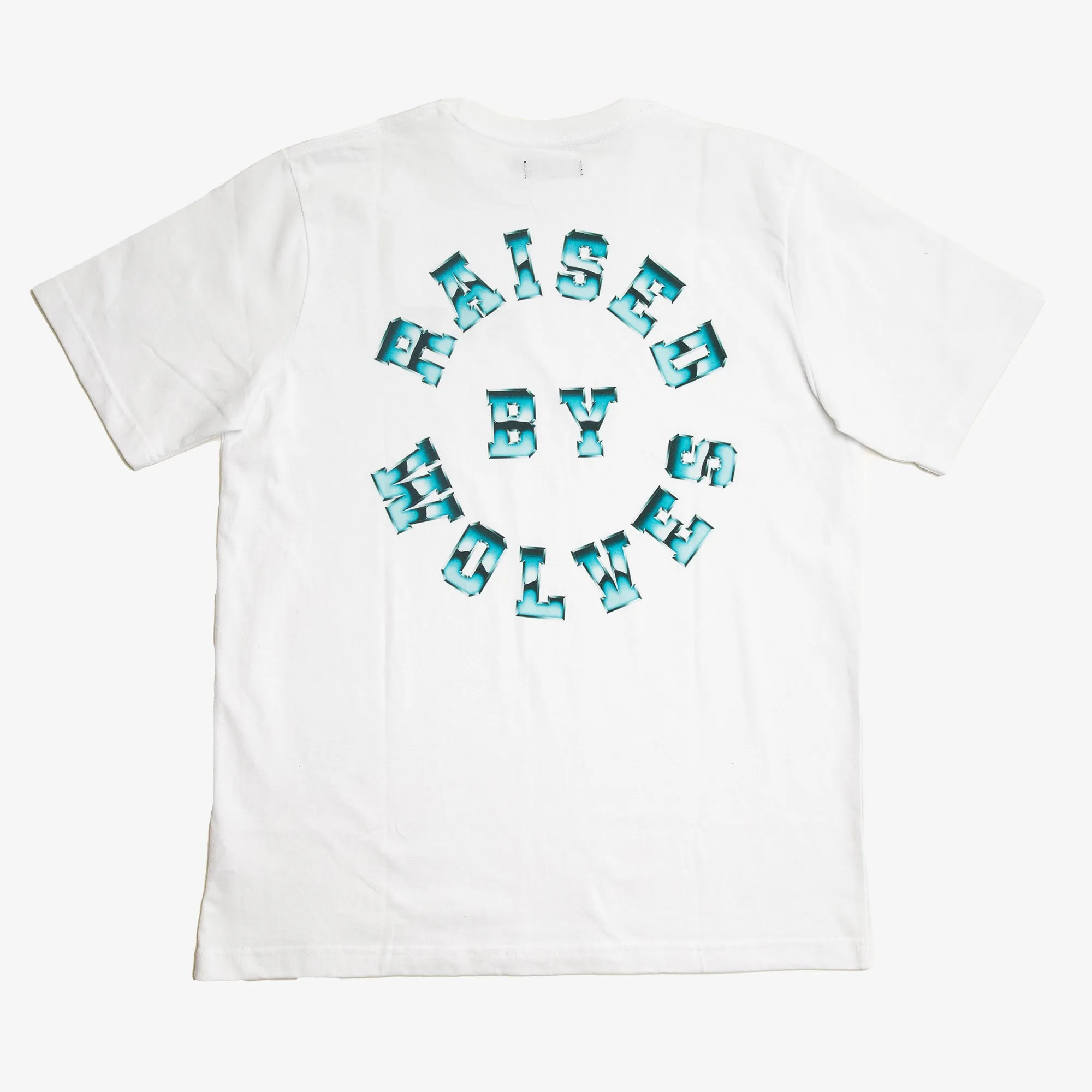 Chrome Wheel Tee White