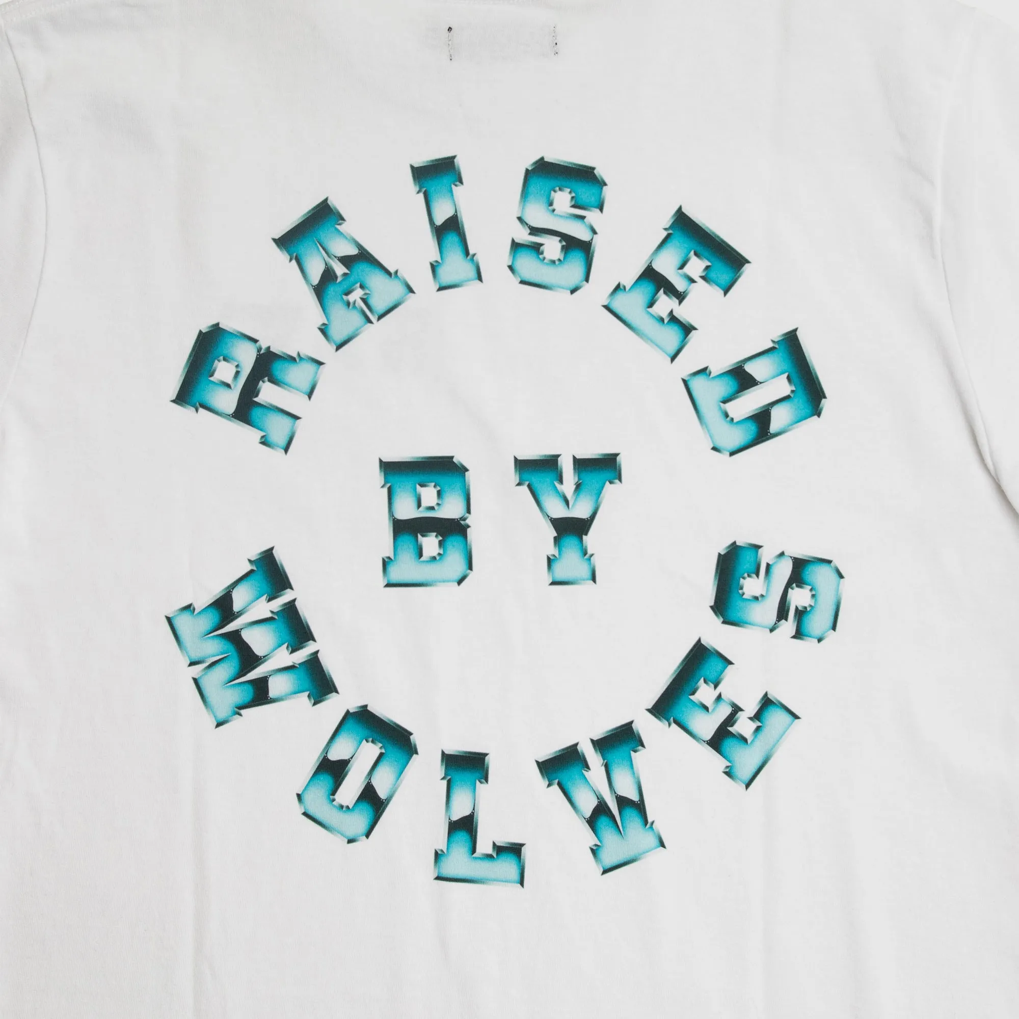 Chrome Wheel Tee White