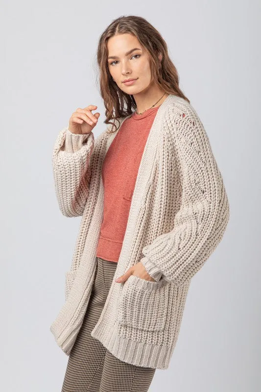 Chunky Knit Cardigan
