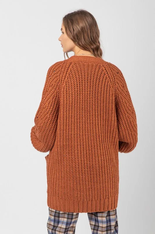 Chunky Knit Cardigan