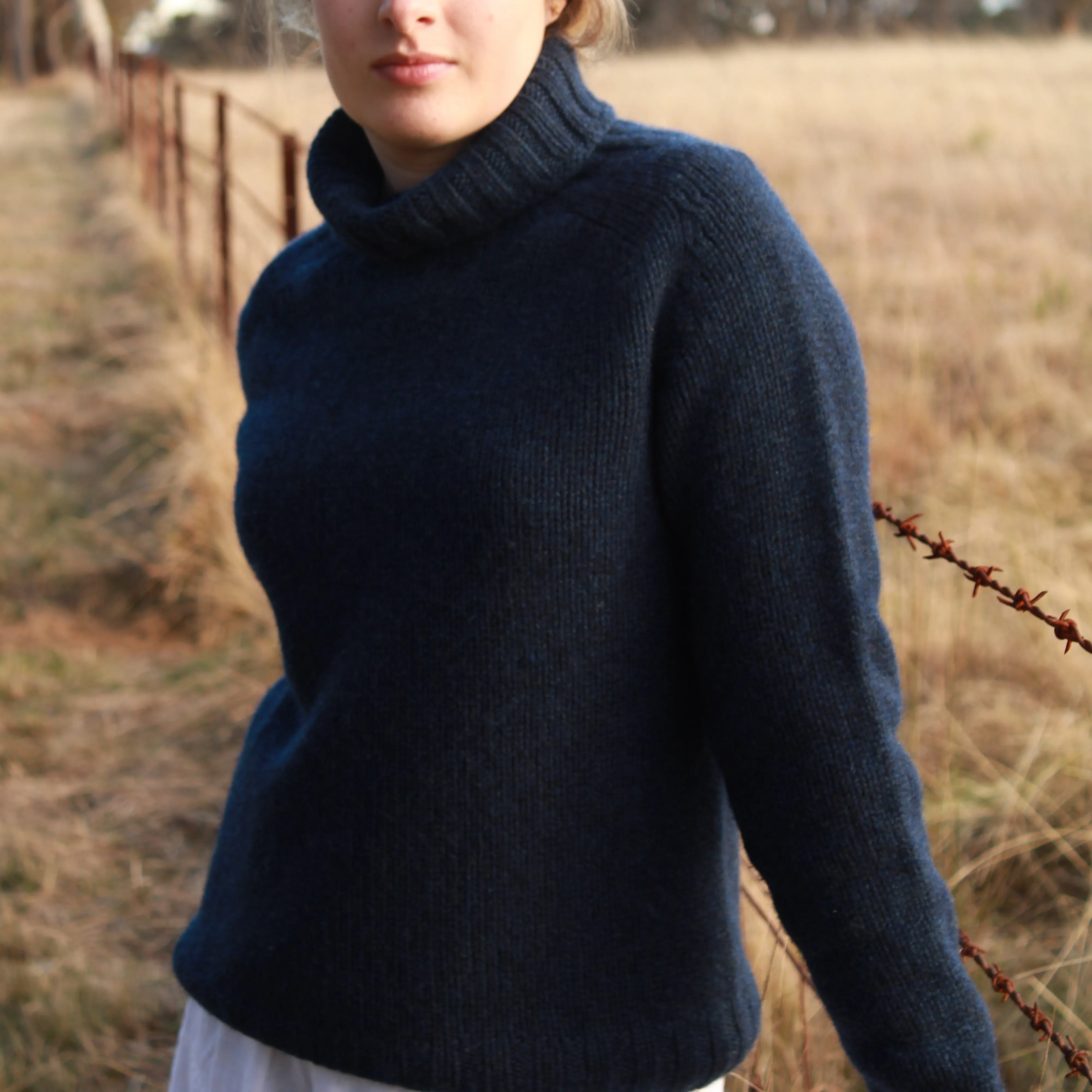 Chunky Roll Neck Jumper - Cosmos