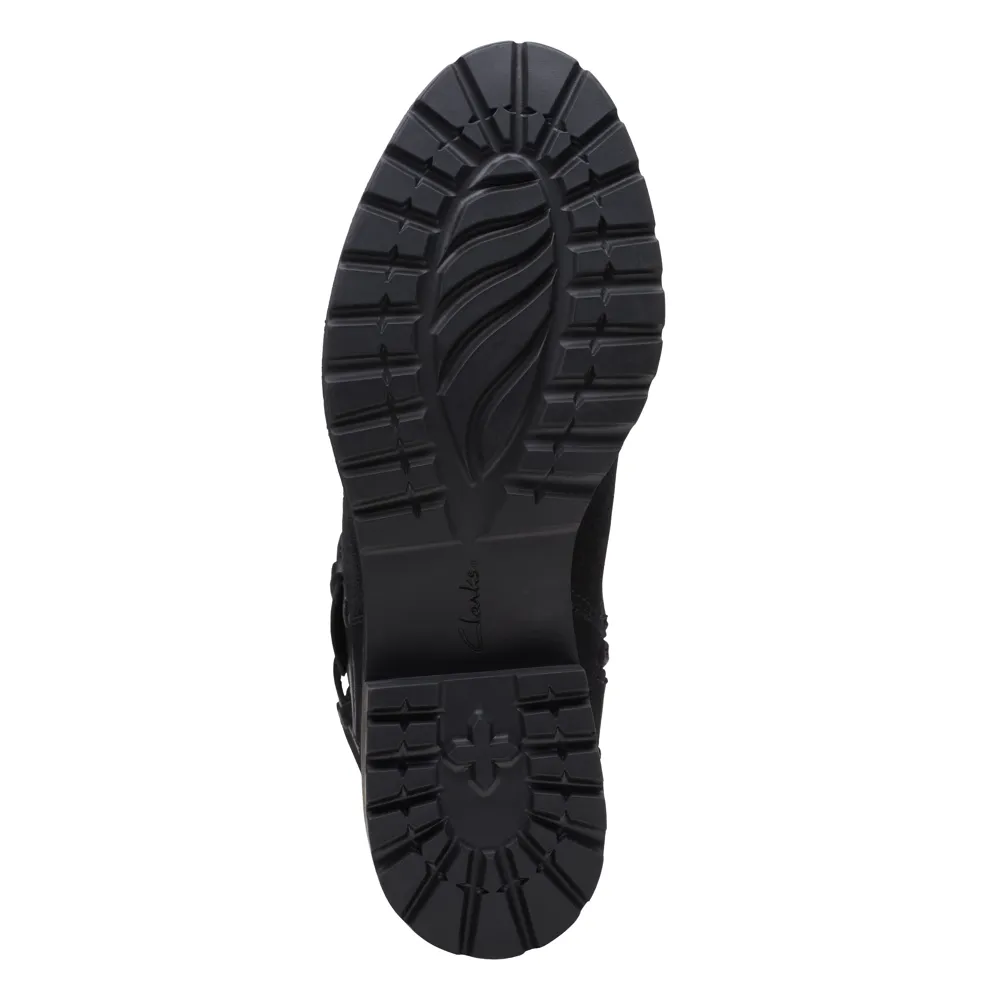 Clarkwell Mid - Black Wlined Leather