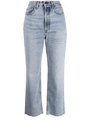 Classic cut denim jeans