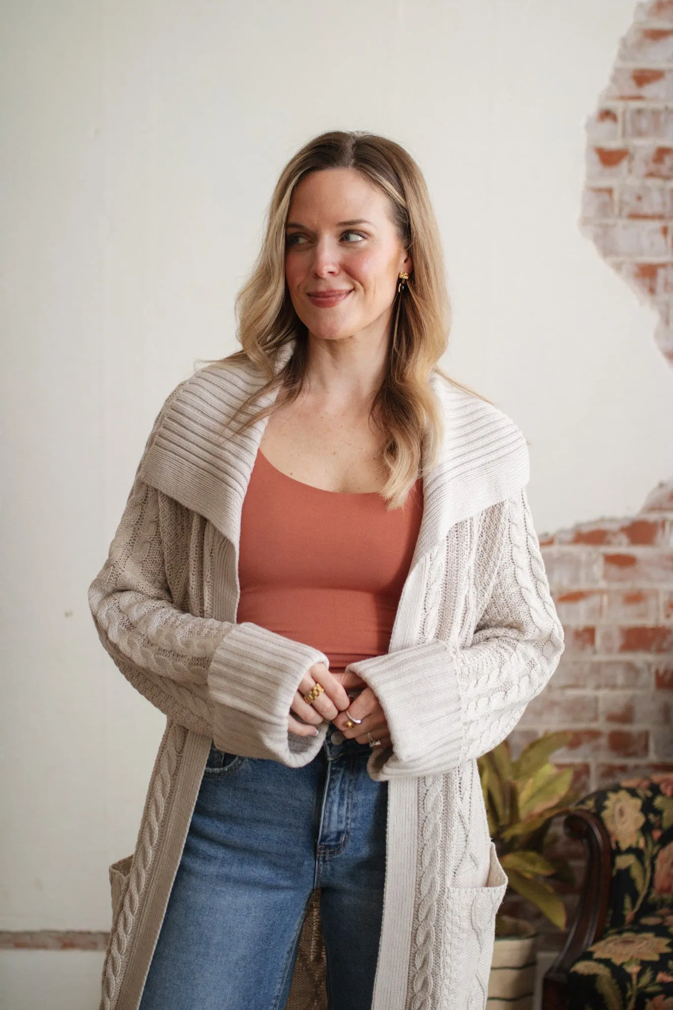 Collette Chunky Sweater Duster