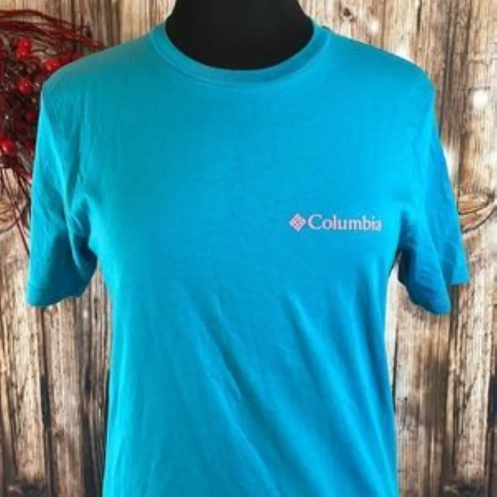 Columbia Men's Ultimate Graphic T-Shirt - Blue - Size S
