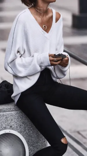 COME HERE OFTEN SWEATER