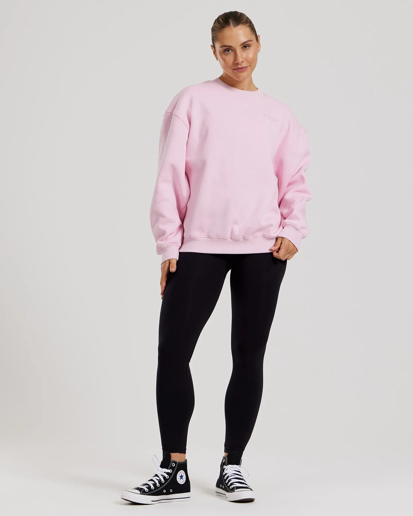 Comfort Oversized Crew Neck | Quartz