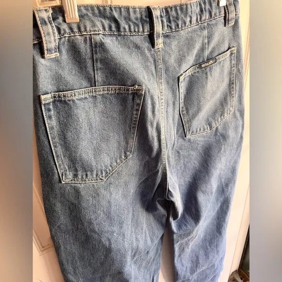 COPY - ROLLA’S High Rise Wide Leg Sailor Jeans size 30 Aussie 12