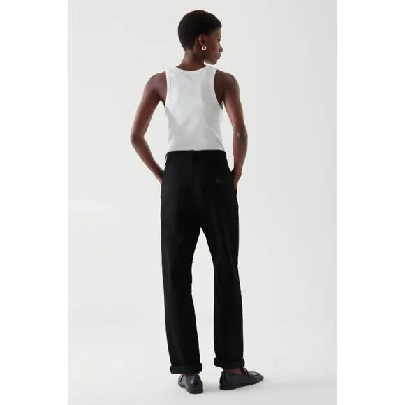 COS Straight Fit Chino Jeans Black {W19}
