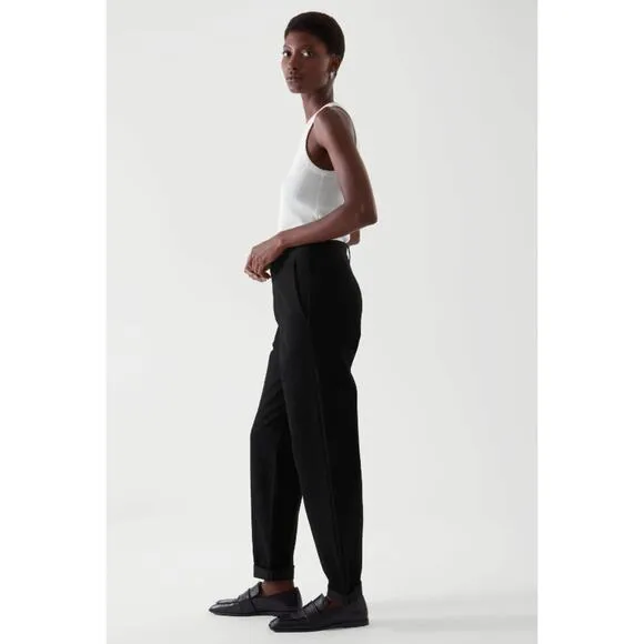 COS Straight Fit Chino Jeans Black {W19}