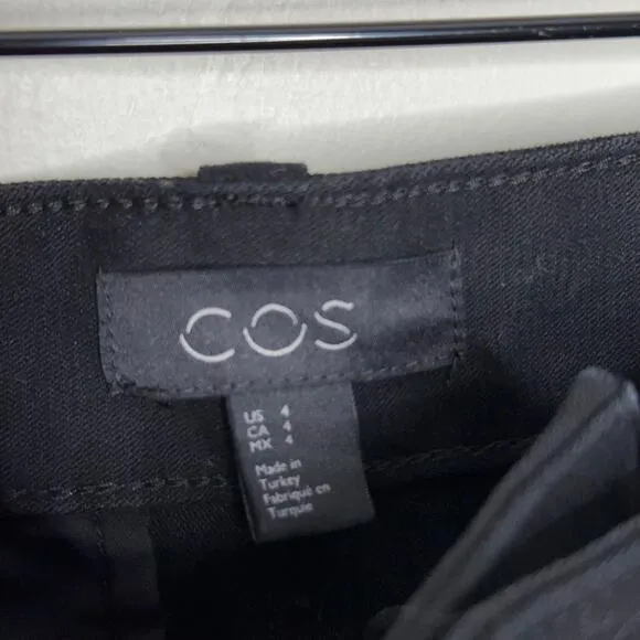 COS Straight Fit Chino Jeans Black {W19}