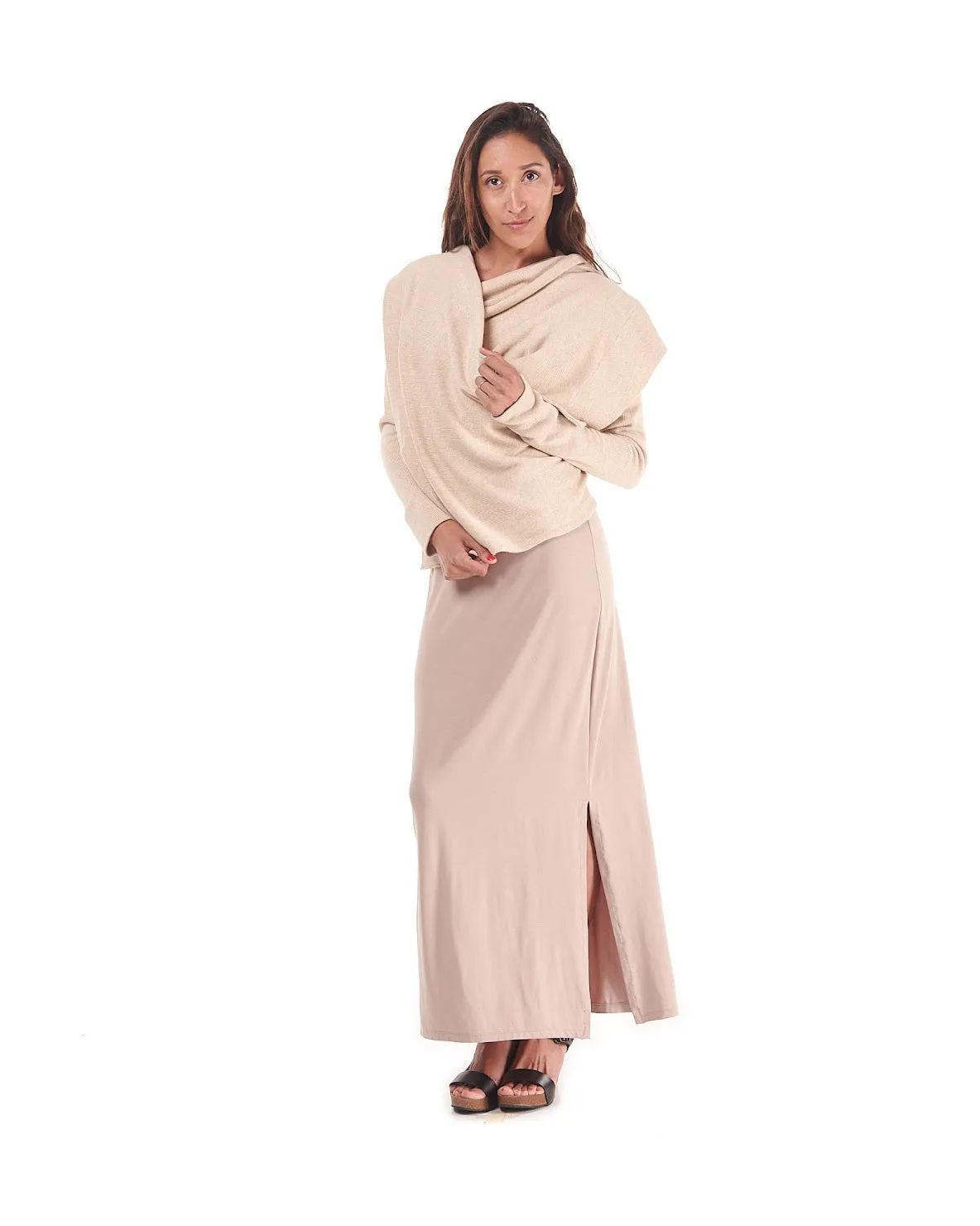 Cotton Knit Elizabeth Sweater