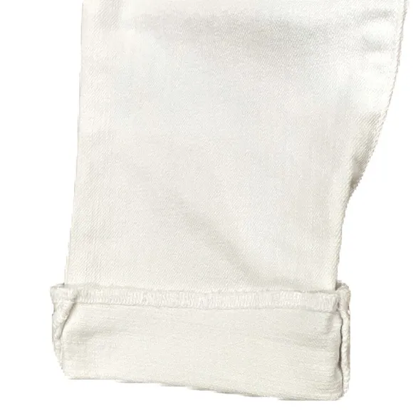 Current Elliott The Rolled Skinny Jeans in Sugar