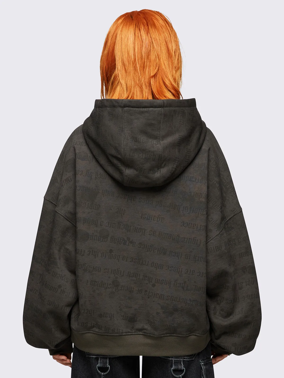 Cursed Zip Up Hoodie