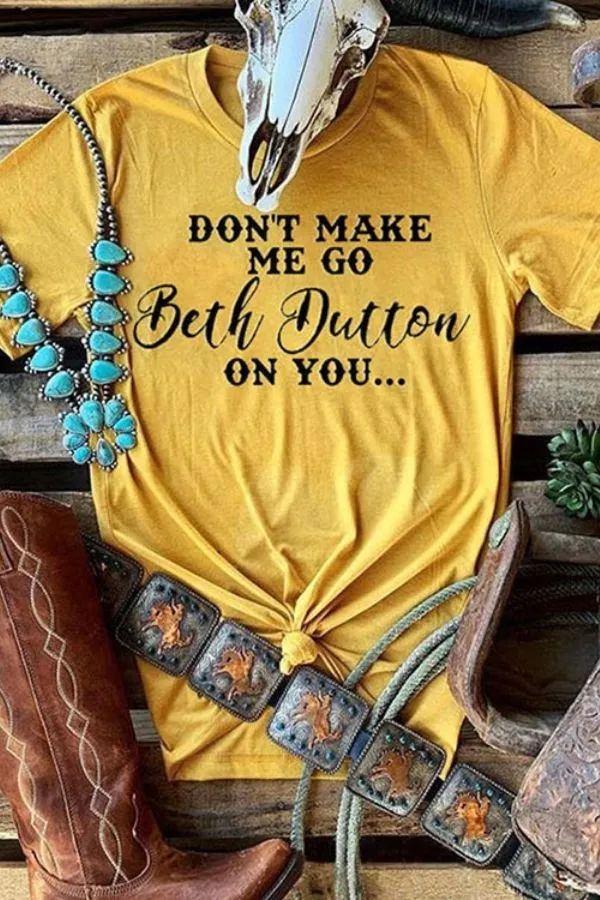 Custom Print Cotton T-shirt