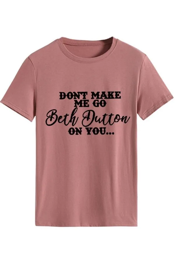 Custom Print Cotton T-shirt