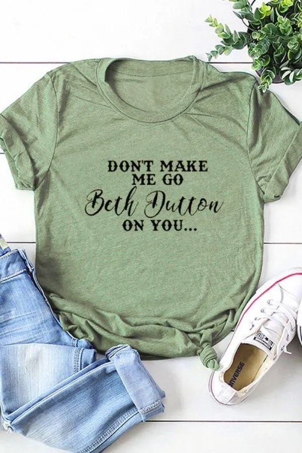 Custom Print Cotton T-shirt