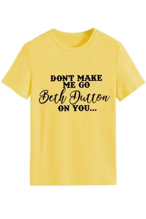 Custom Print Cotton T-shirt