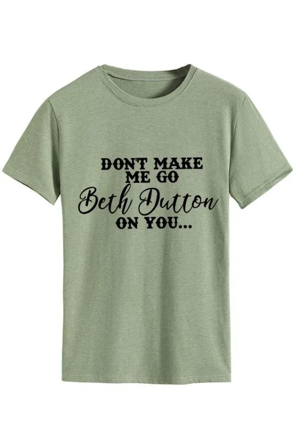 Custom Print Cotton T-shirt