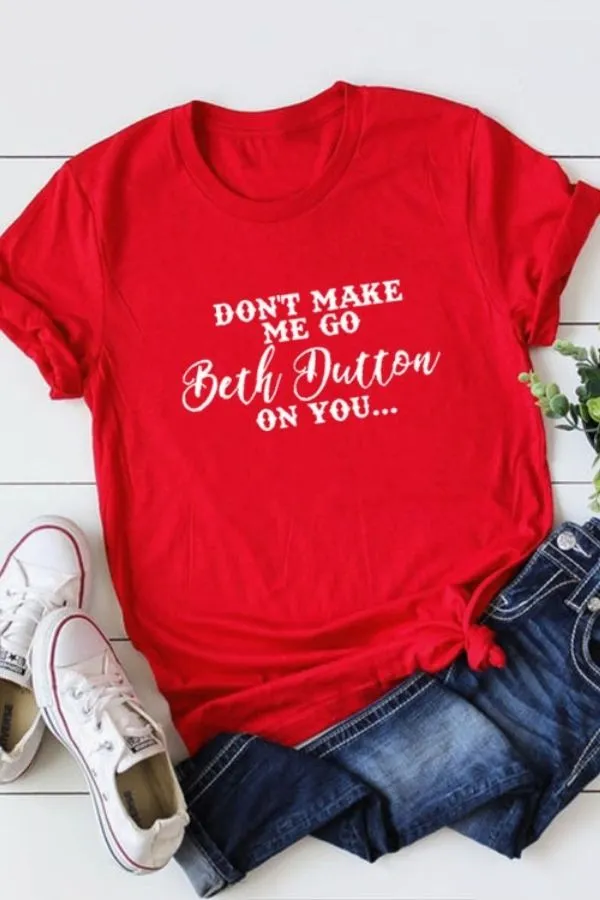 Custom Print Cotton T-shirt