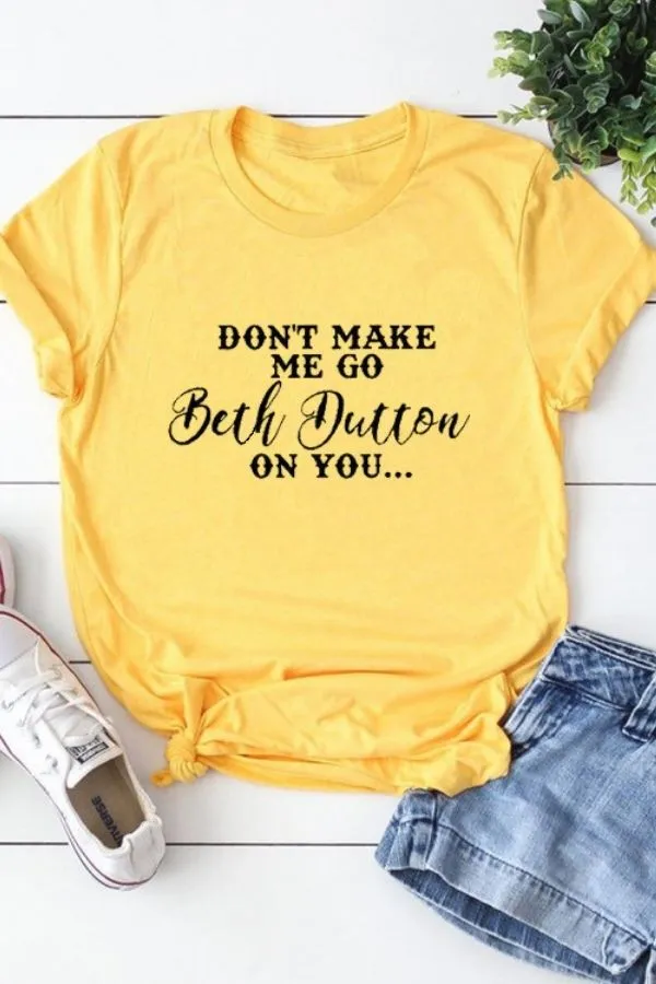 Custom Print Cotton T-shirt