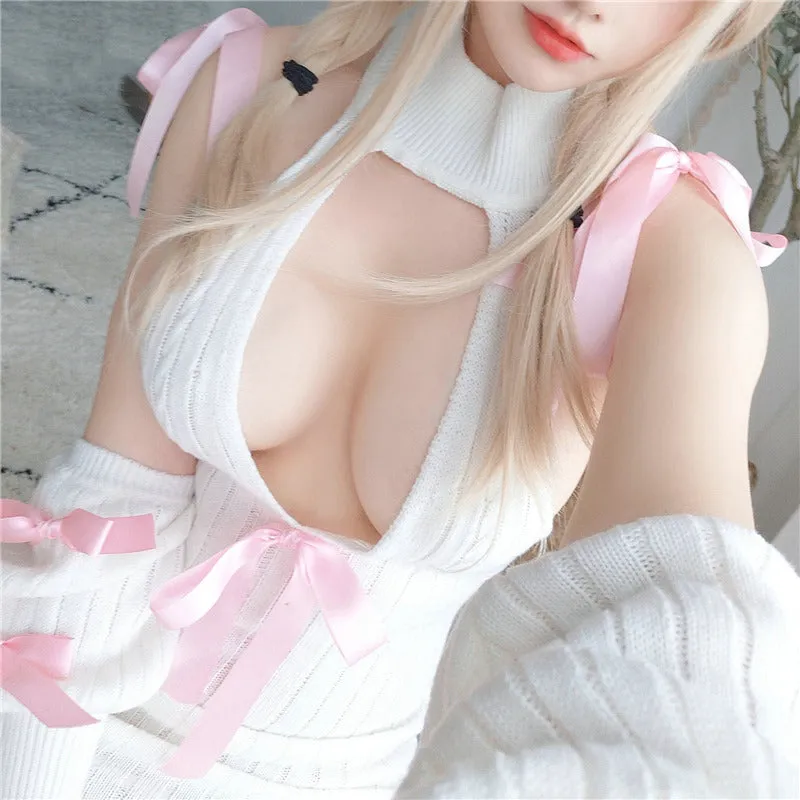 Cute Sweater Dress Cosplay Underwear UB6290