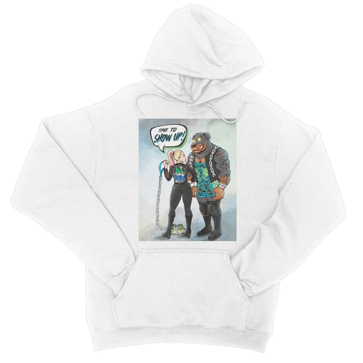 CW Anderson Time to show up College Hoodie