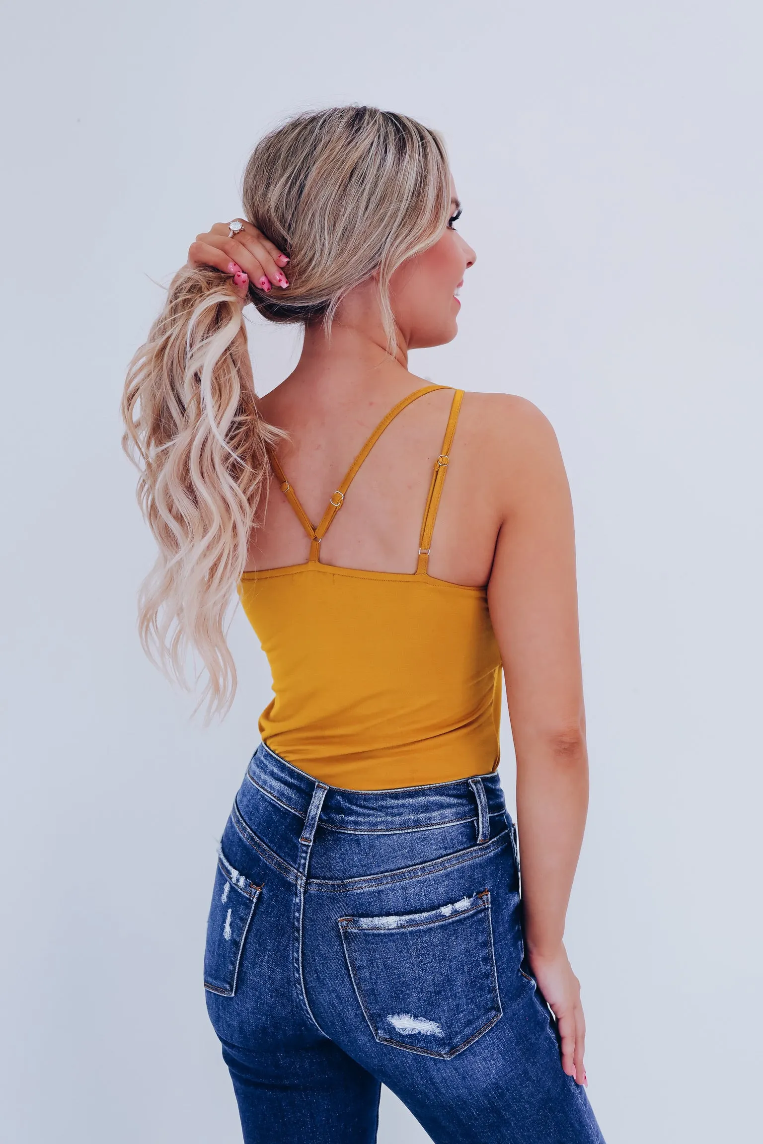 Dainty Daisy Crochet Tank - Yellow