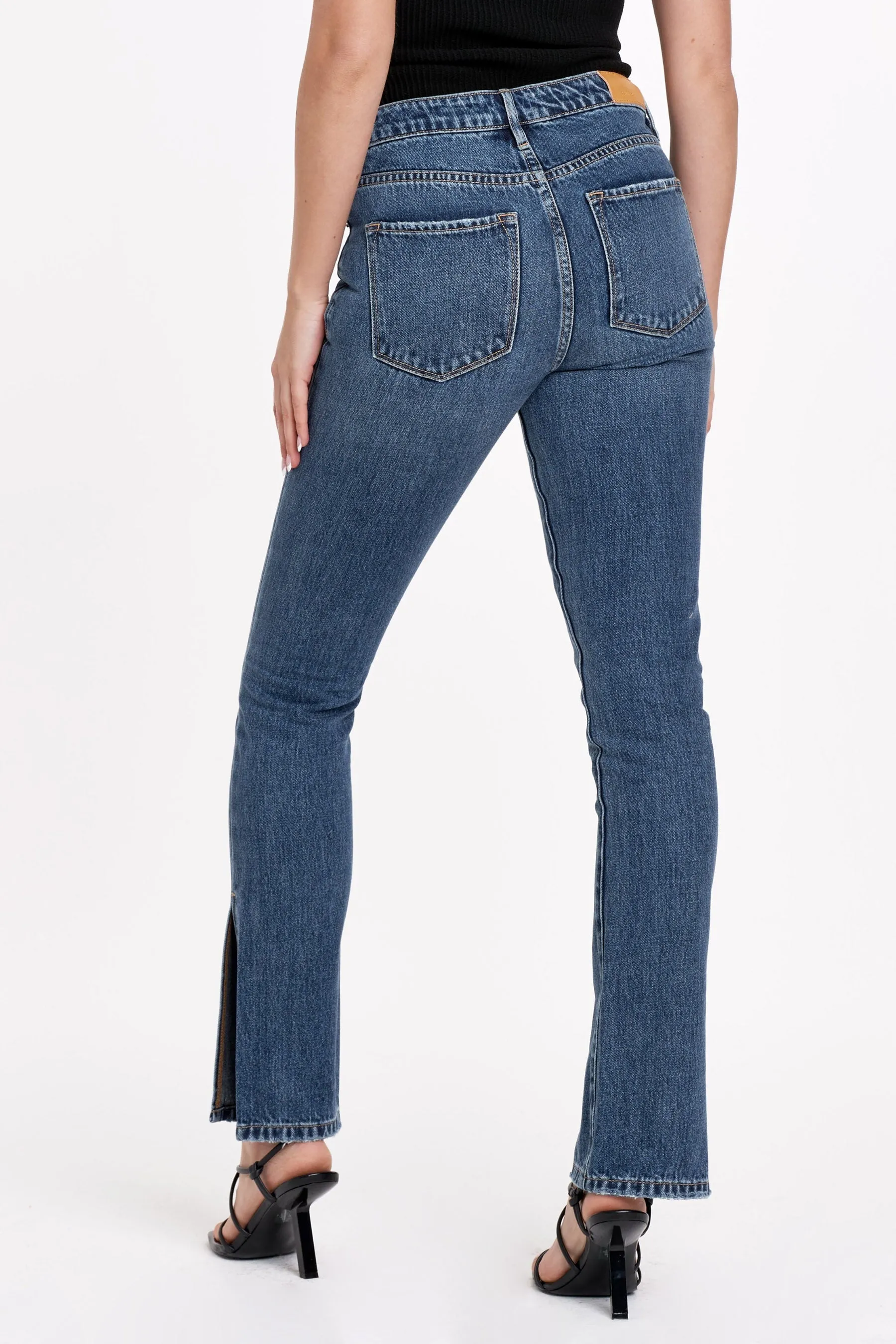 Dear John | Blaire High Rise Slim Straight Denim {Romeland}