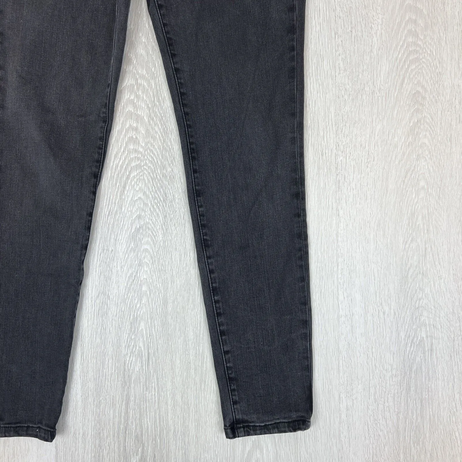 Decjuba Womens Skinny Black Denim Jeans Size 12