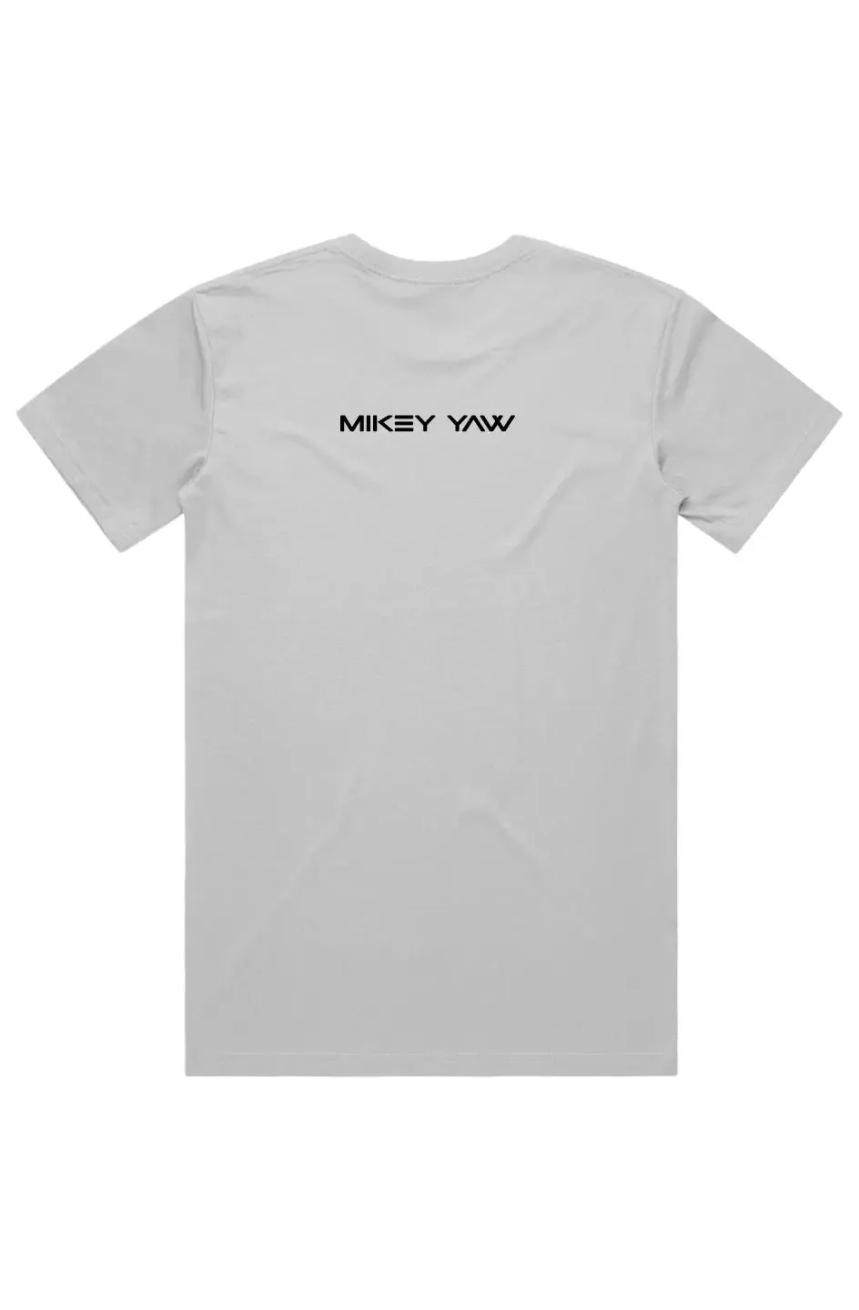 Defy the Norm Short Sleeve Staple T-Shirt - White Tee with Black Text