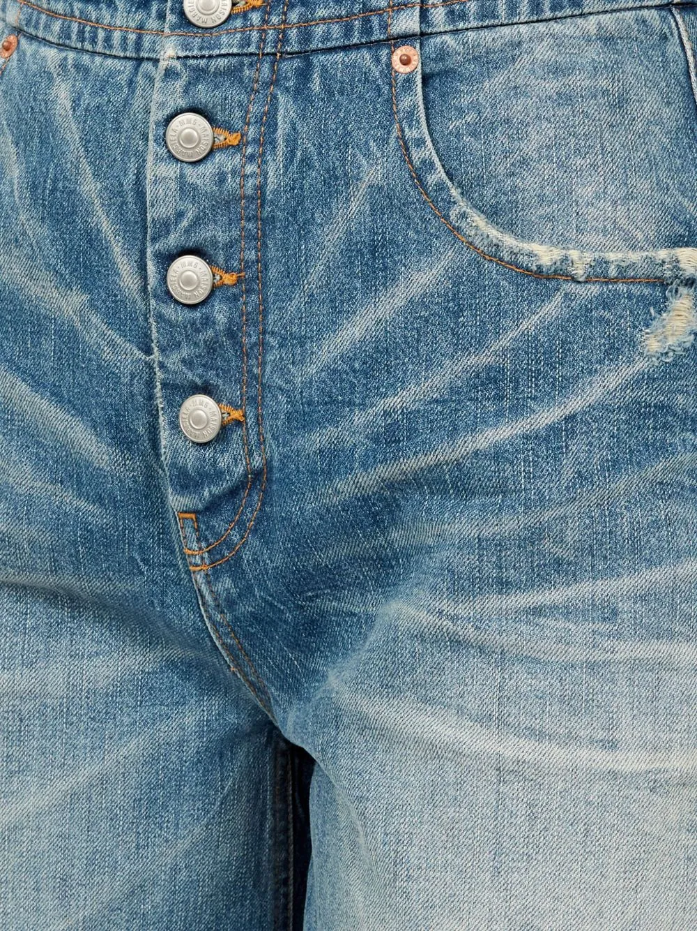 Denim cotton jeans