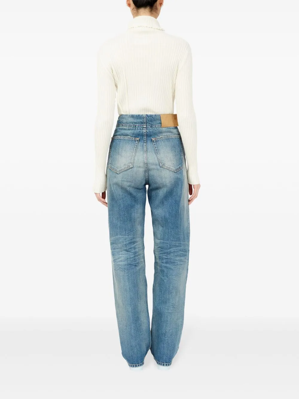 Denim cotton jeans