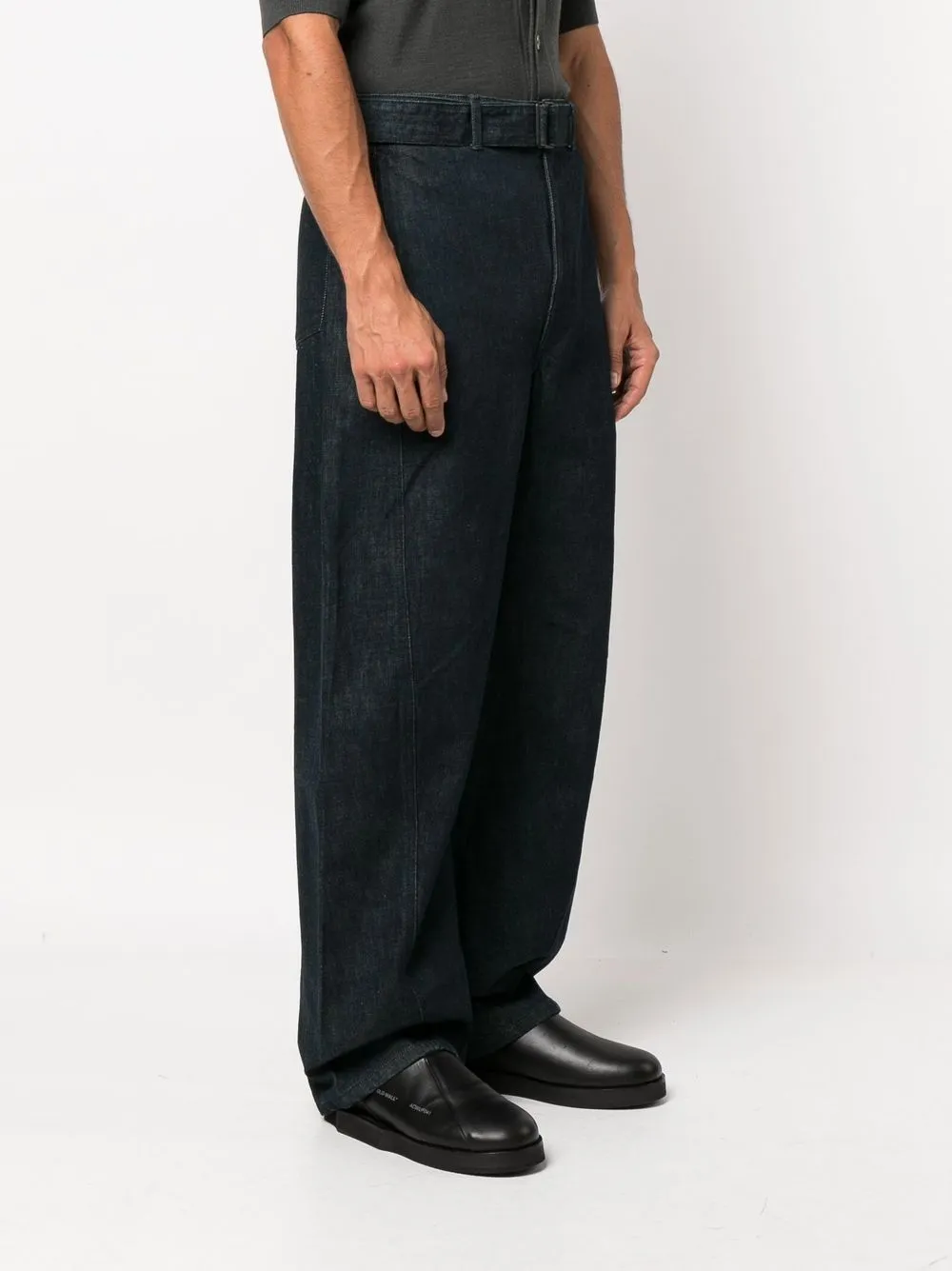 Denim cotton twisted jeans