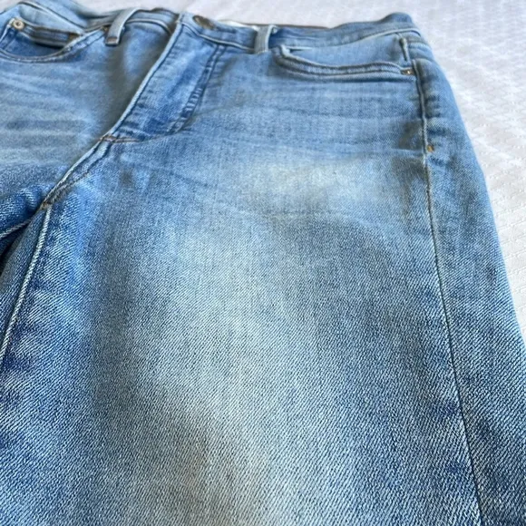 Denim Forum Lola High Rise Skinny Crop Jeans Size 26