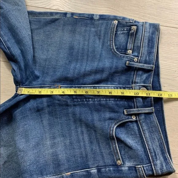 Denim Forum The Lola High Rise Skinny Ankle Jeans
