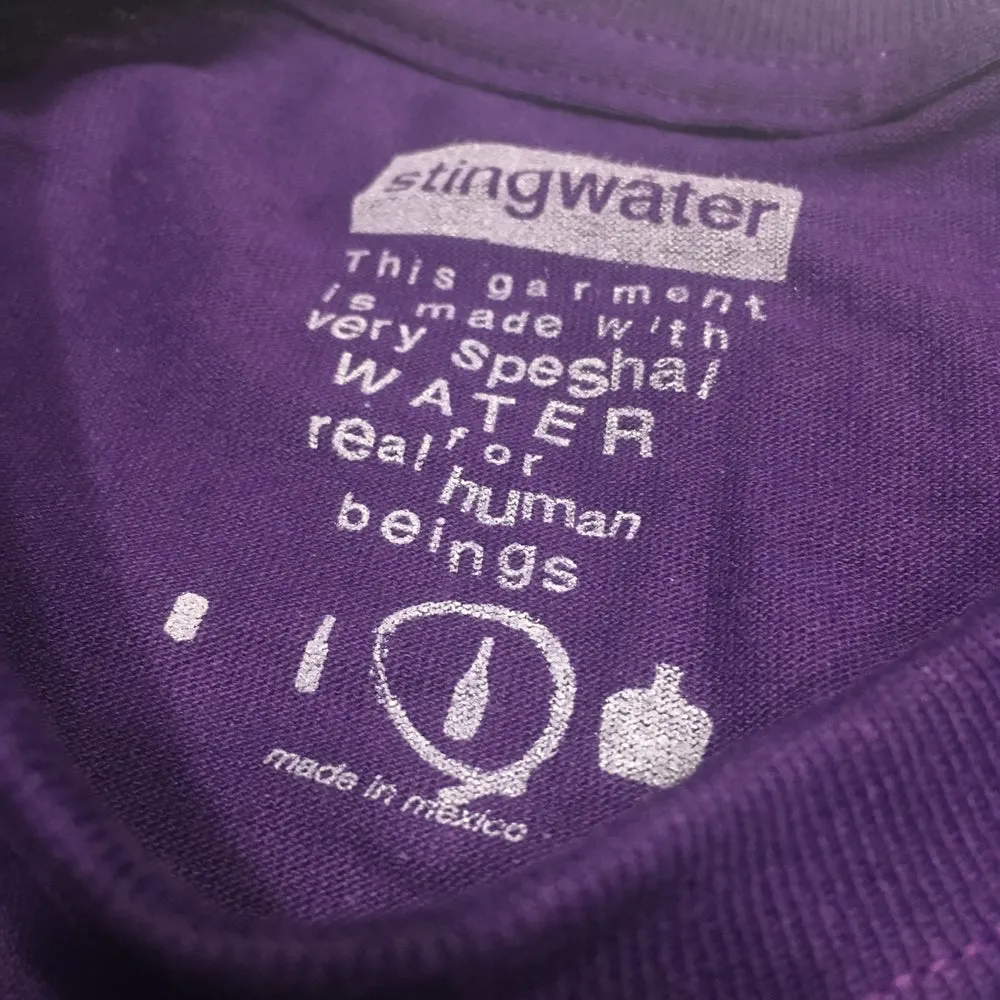 Diagram T shirt purple