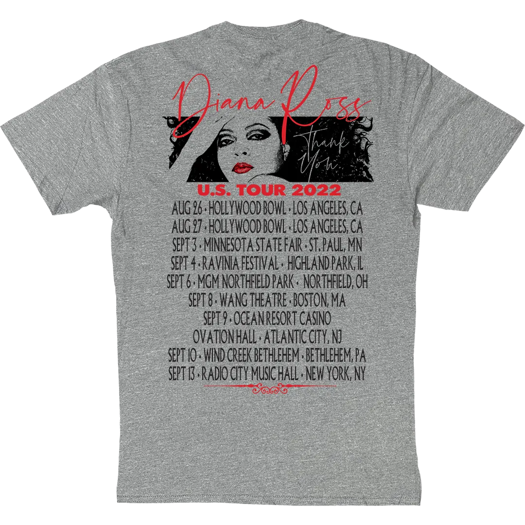 Diana Ross "Lipstick U.S. TOUR" Event T-Shirt